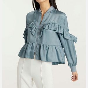 Cinq a Sept Alora Jacket Ocean Dew